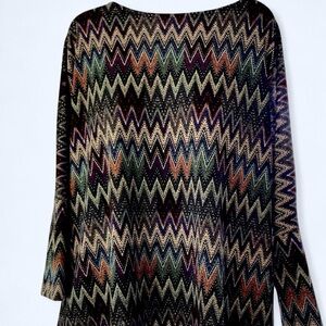 Multicolored zigzag blouse Veronicam S